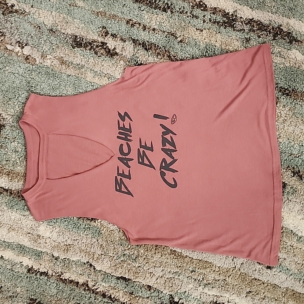 Santa Cruz Skateboards Beaches be Crazy! Muscle tank